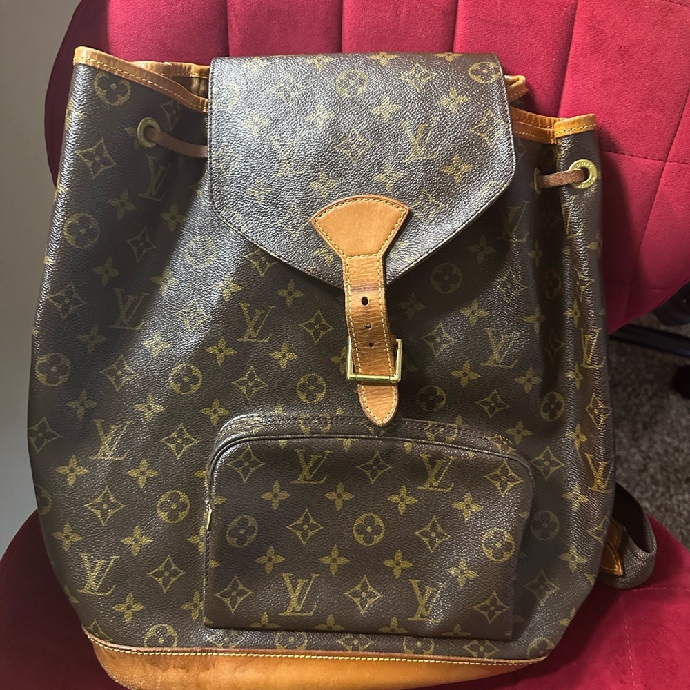 Louis Vuitton Montsouris GM Brown Monogram Backpack
